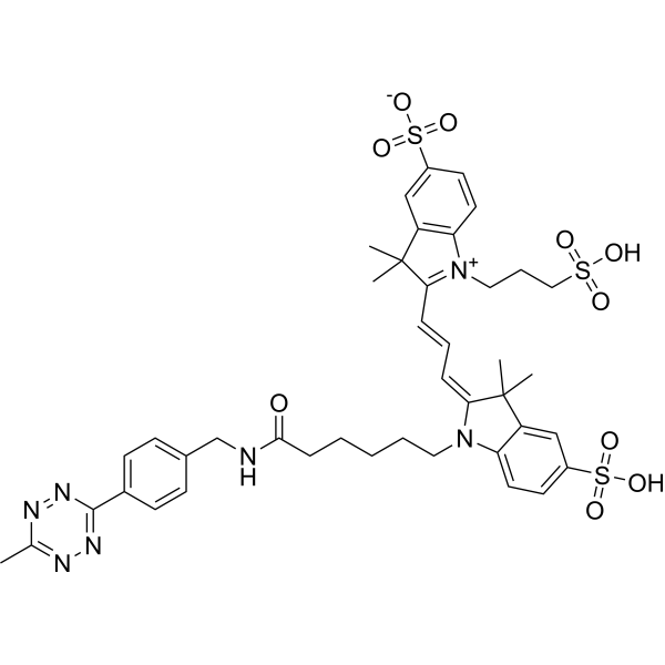 Trisulfo-Cy3 Methyltetrazine 1676067-48-3